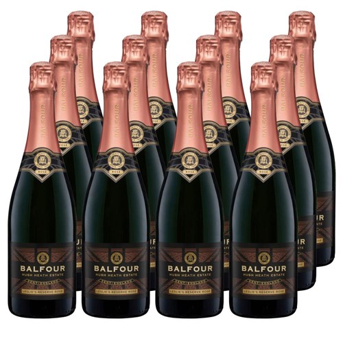 Balfour Leslies Reserve Rose English Sparkling 75cl Crate of 12